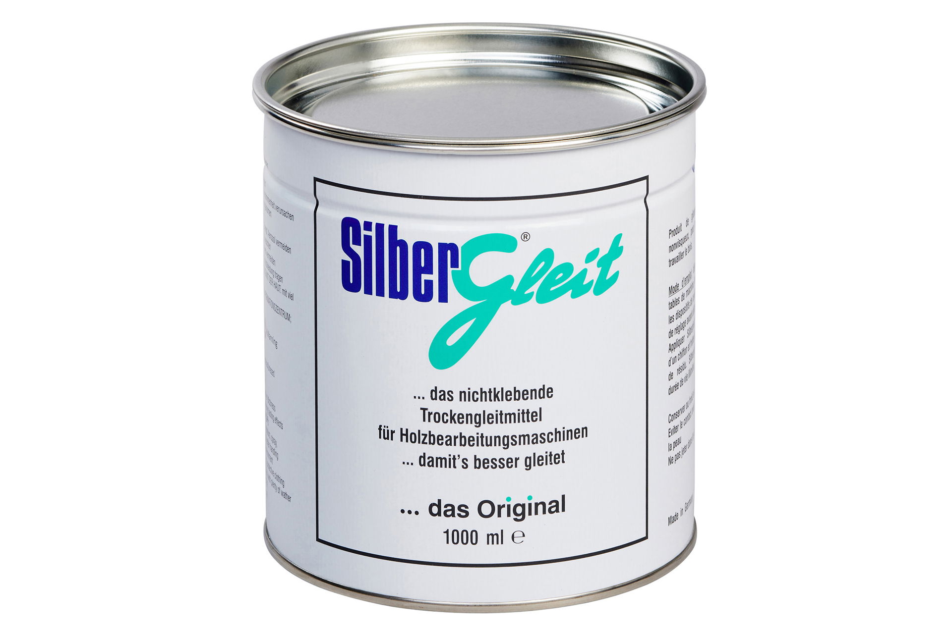 Silbergleit Trockengleitmittel pastös, Dose mit 1.000 ml Inhalt