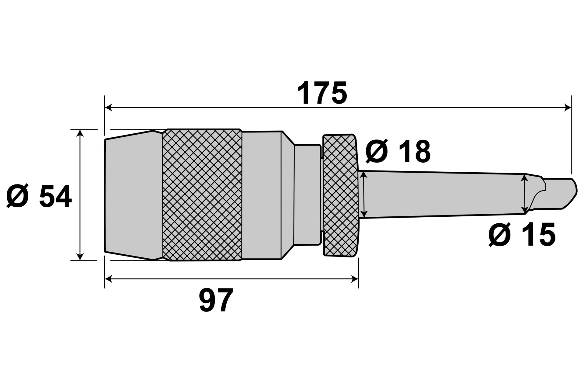 Präzisions-Schnellspann-Bohrfutter 1 - 16 mm MK2