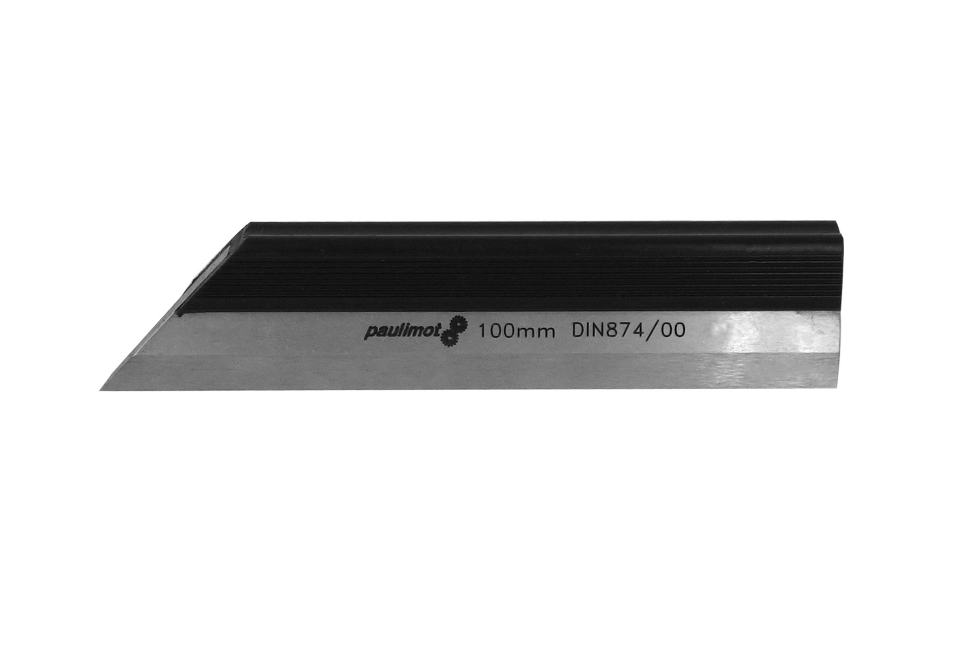 Präzisions-Haarlineal 100 mm, DIN 874/00, rostfrei