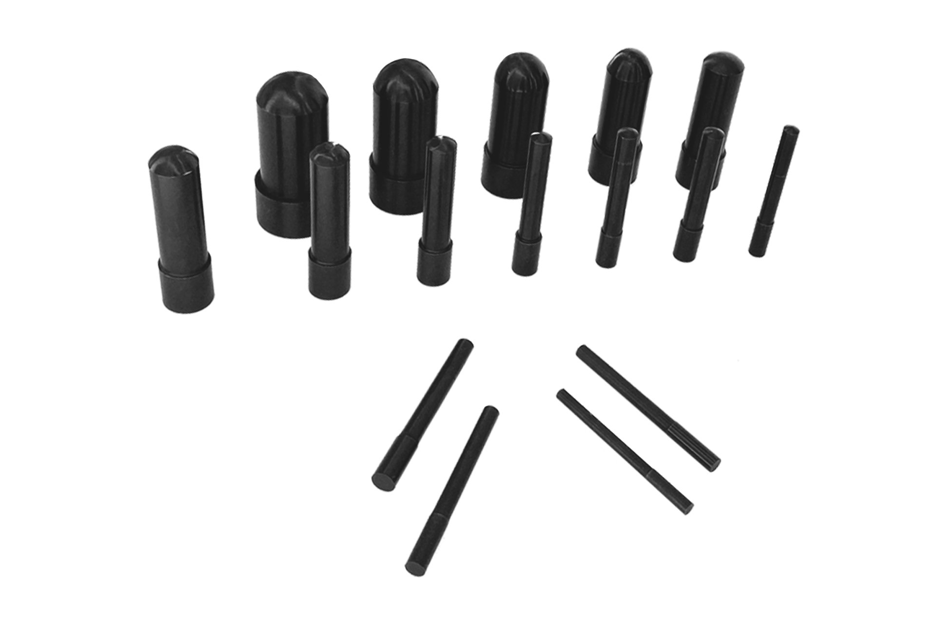 Lochstanztisch-Set mit 16 Stempeln, 6 - 38 mm, 17-teilig