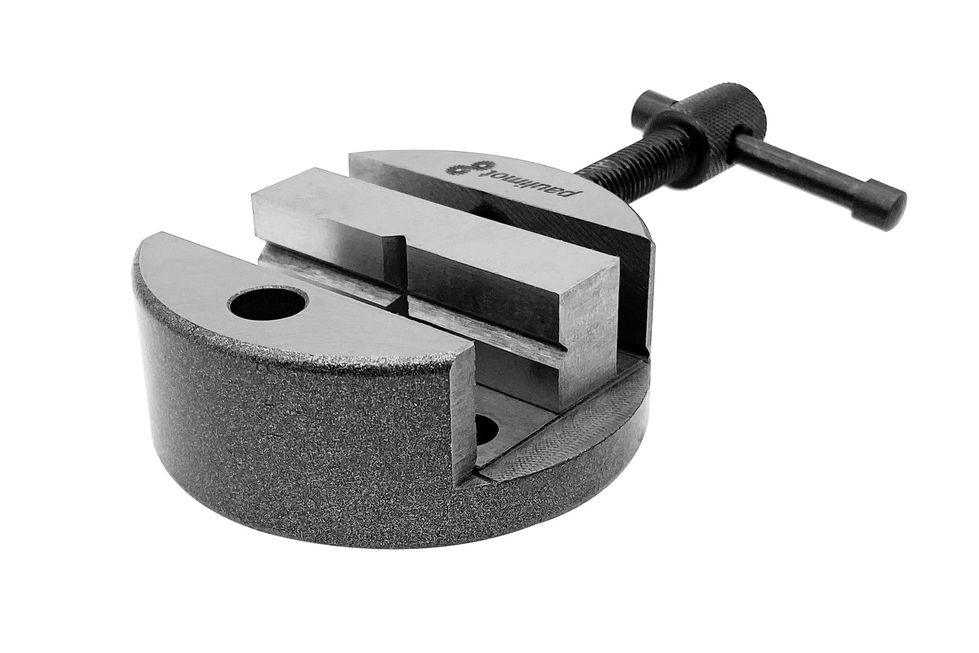 Schraubstock für Teilapparate Ø 80 mm, Backenbreite 64 mm