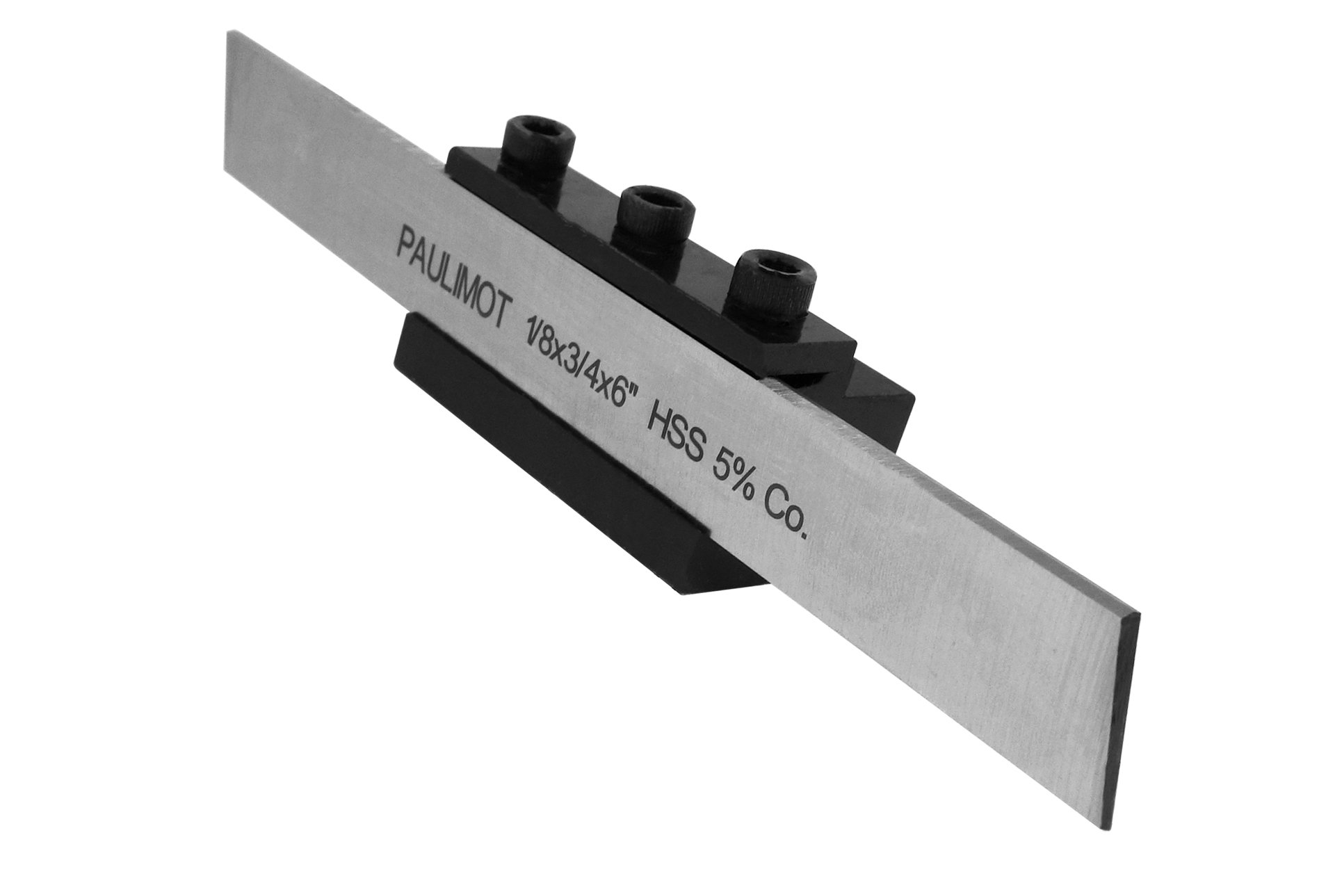 Abstechstahlhalter, Schafthöhe 12 mm, mit HSS-Messer (5 % Kobalt)