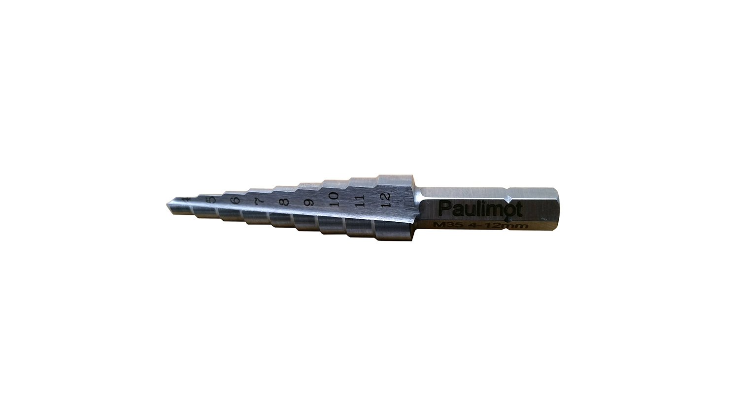 Universal-Stufenbohrer 4 – 12 mm, HSS – 5% Kobalt