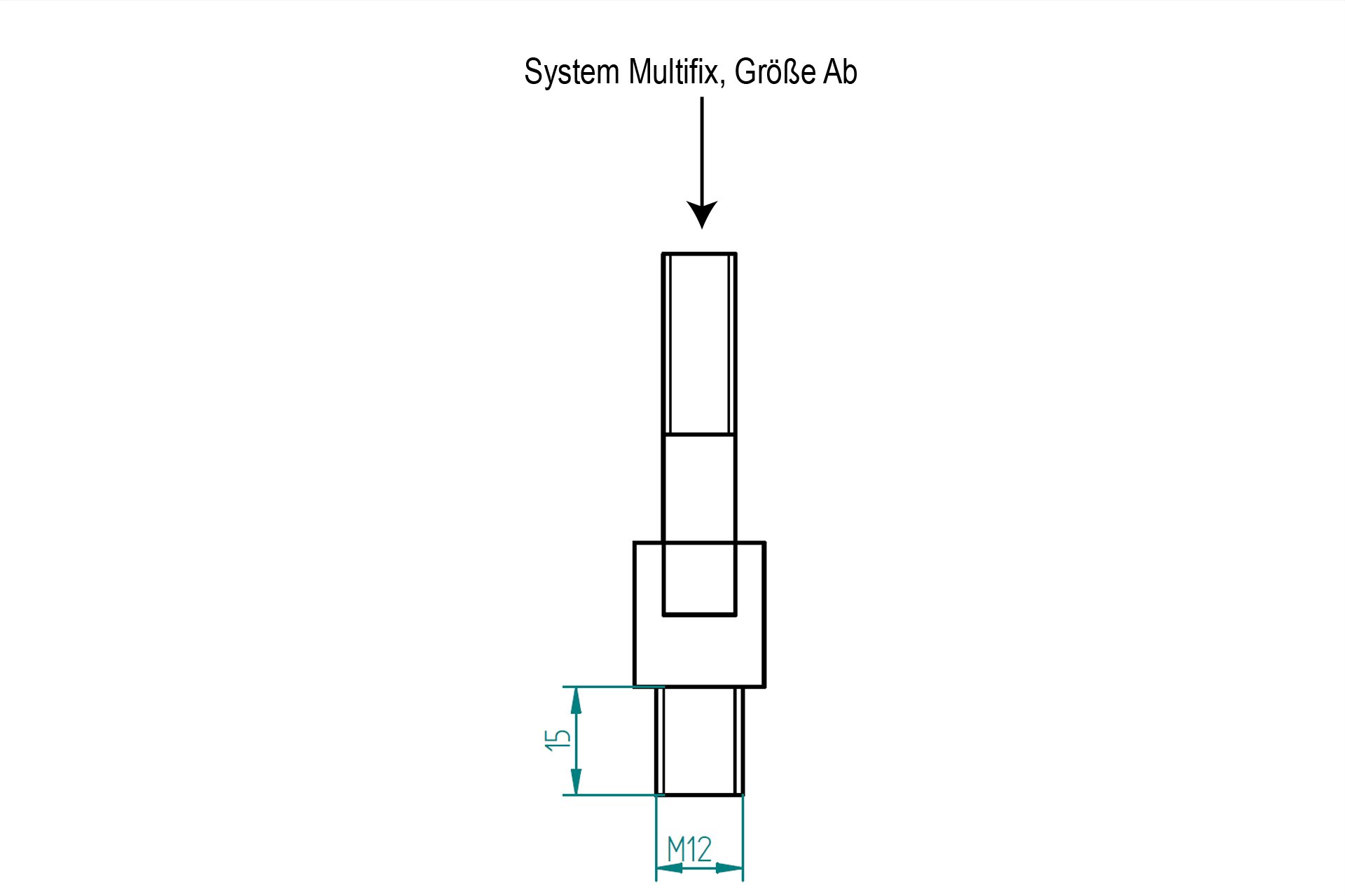 Montage-Set System "Multifix", Größe Ab, für SIEG SC4