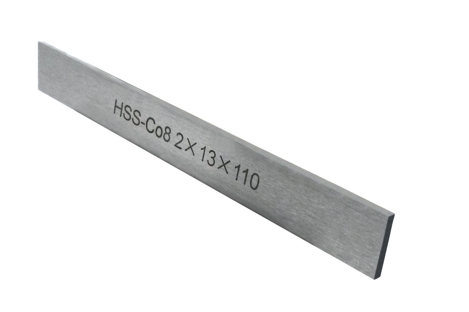 HSS-Ersatzmesser 2 x 13 x 110 mm (8 % Kobalt) für Abstechstahlhalter