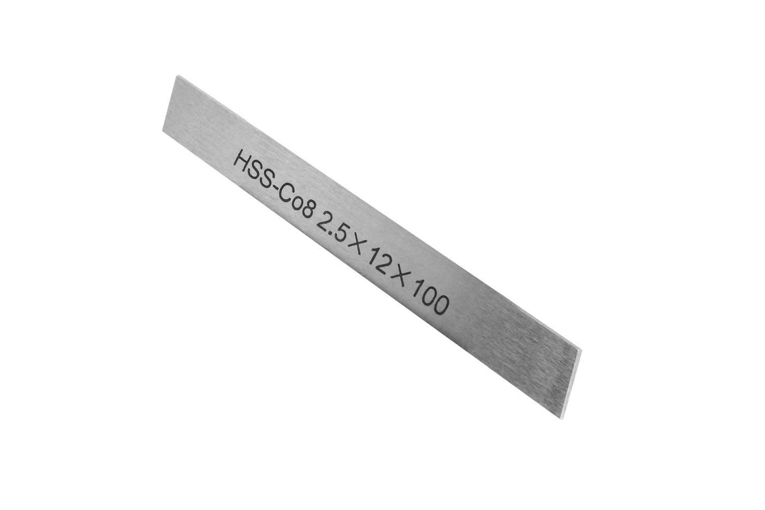HSS-Ersatzmesser 2,5 x 12 x 100 mm (8 % Kobalt) für Abstechstahlhalter