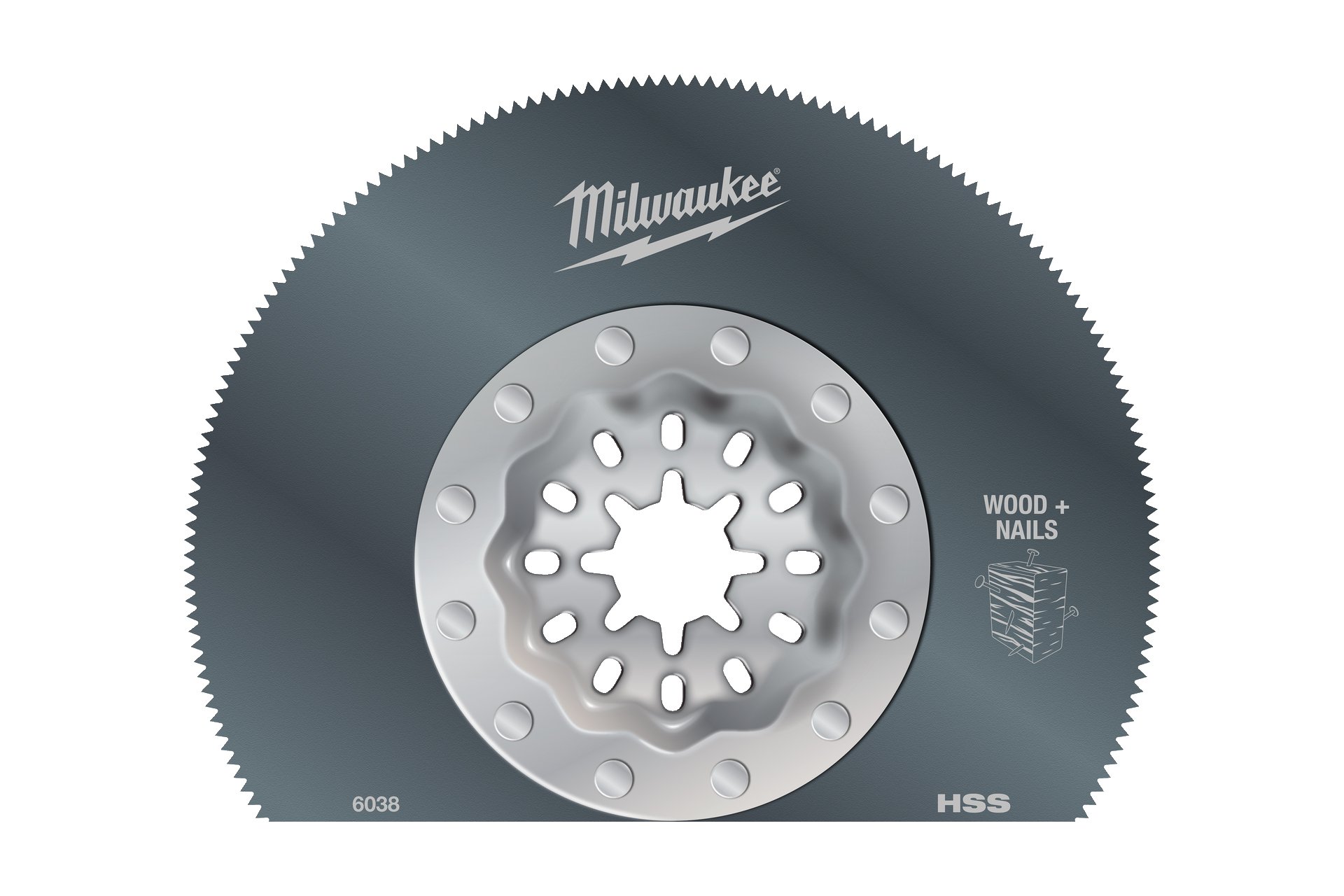 Milwaukee Multitool Segment-Sägeblatt 85 mm für Multimaterial