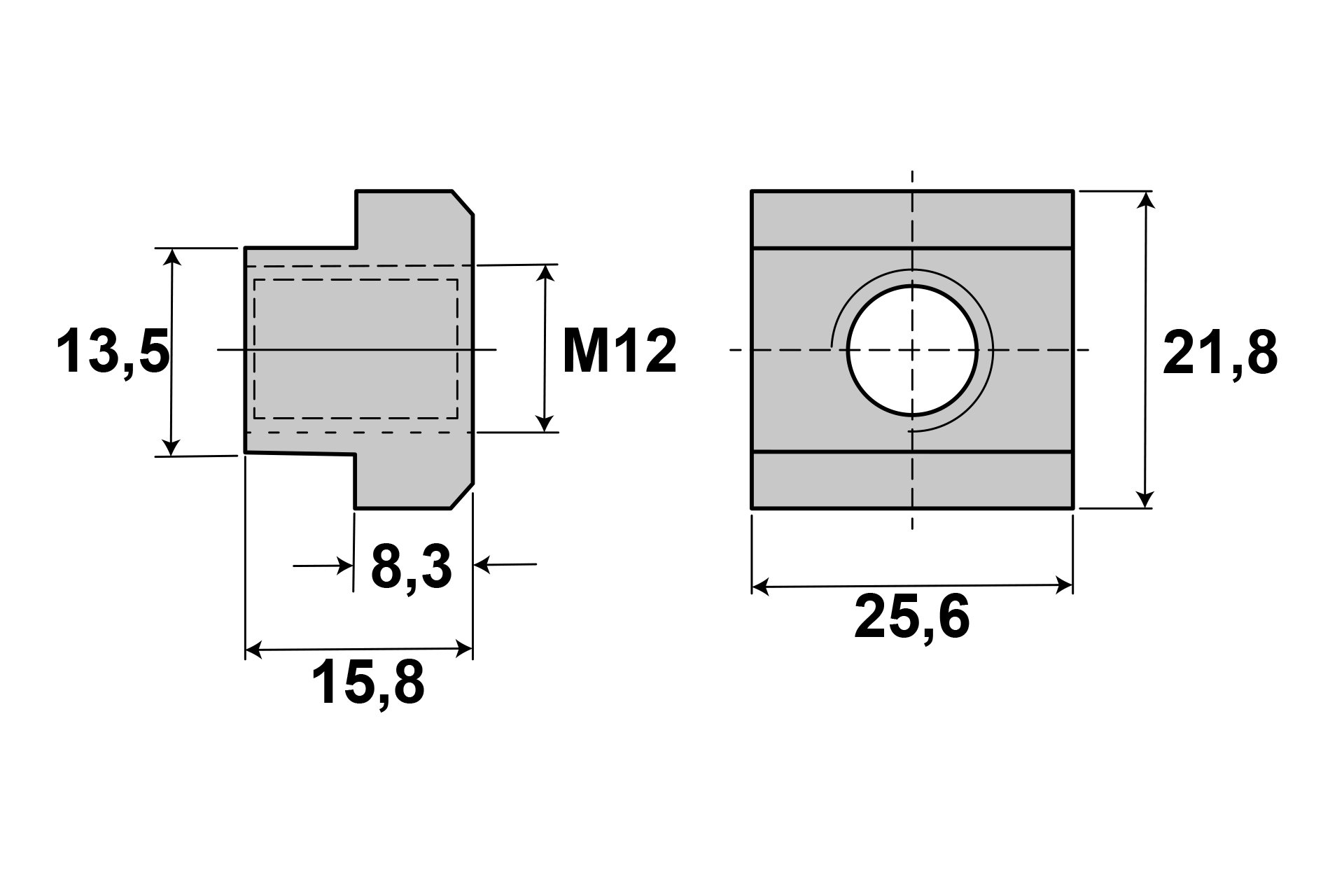 Spannpratzen-Set 58-teilig M12 / 14 mm im Wandhalter