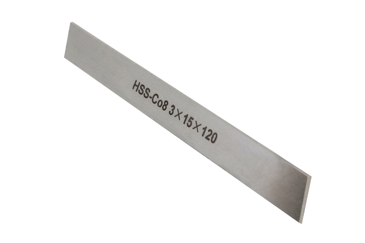 HSS-Ersatzmesser 3 x 15 x 120 mm (8 % Kobalt) für Abstechstahlhalter