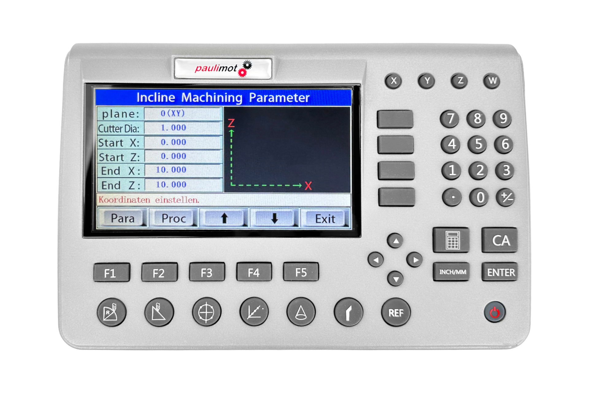 Positionsanzeige mit LCD-Bildschirm SDS 200