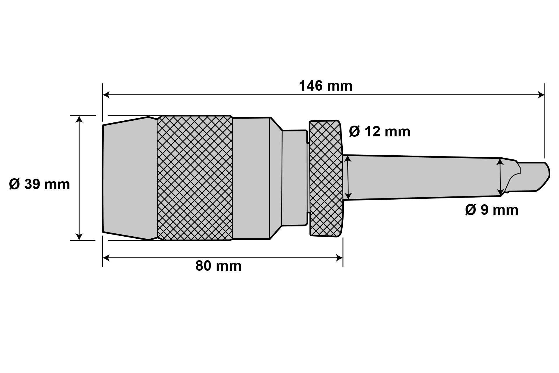 Präzisions-Schnellspann-Bohrfutter 1 - 10 mm MK1